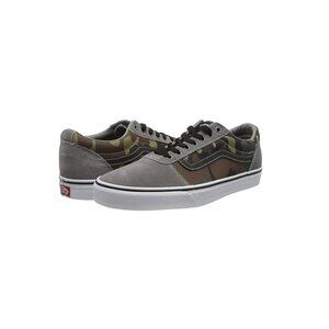 Vans Ward (Mixed Camo) Frost Gray/White Men's size 7 Sneaker